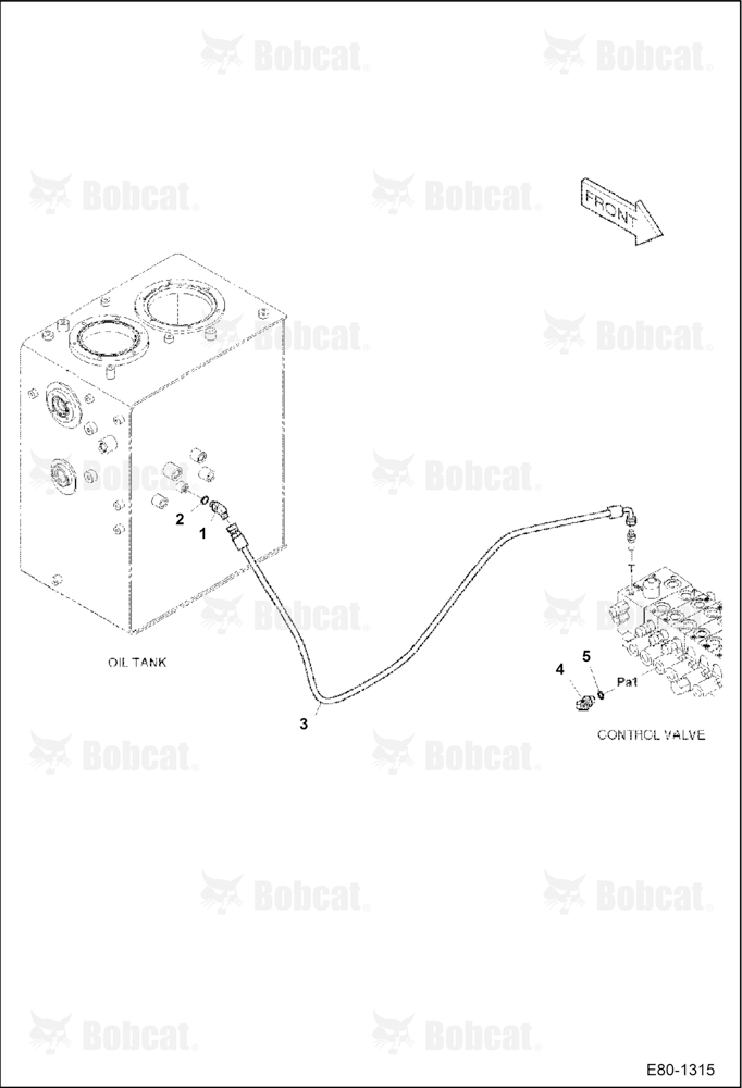 Hydraulic Pilot Circuitry (W/O Arm Load Holding Valve)