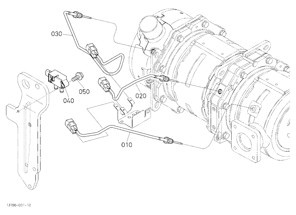 Diesel Particulate Filter Muffler Sensor