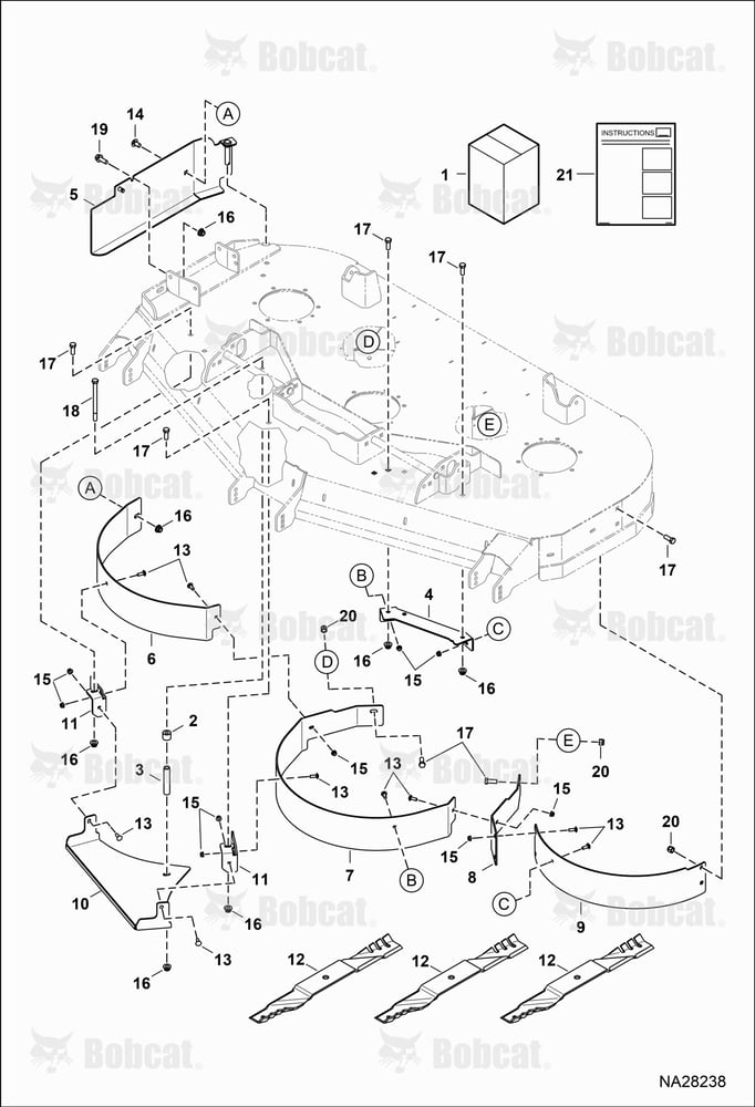 Mulch Kit (61")(Electric)