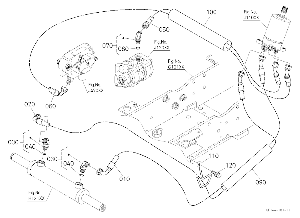 Hydraulic Oil Line (Steering)