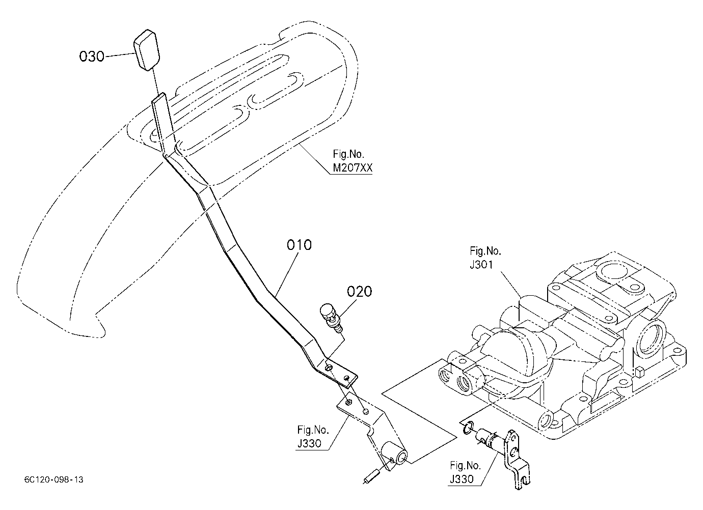 Hydraulic Control Lever