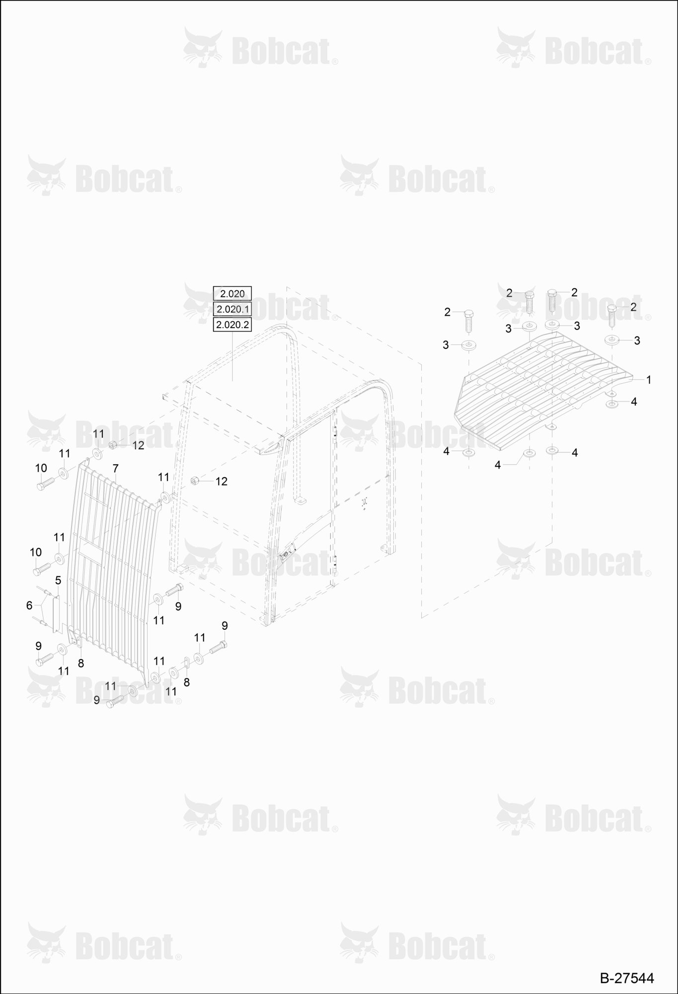 OPERATOR'S CAB (Protection Grid)