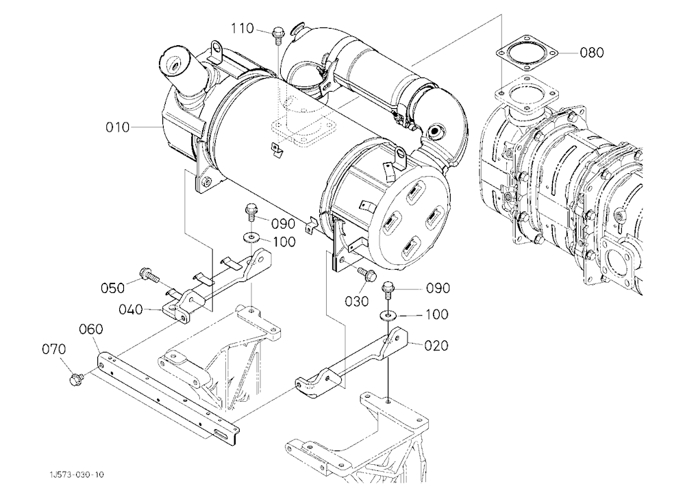 Selective Catalytic Reduction Muffler