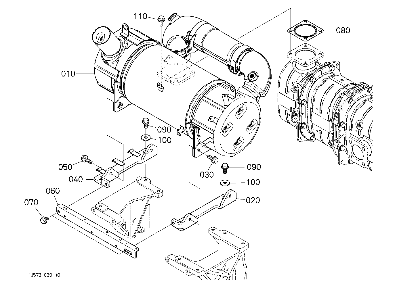 Selective Catalytic Reduction Muffler