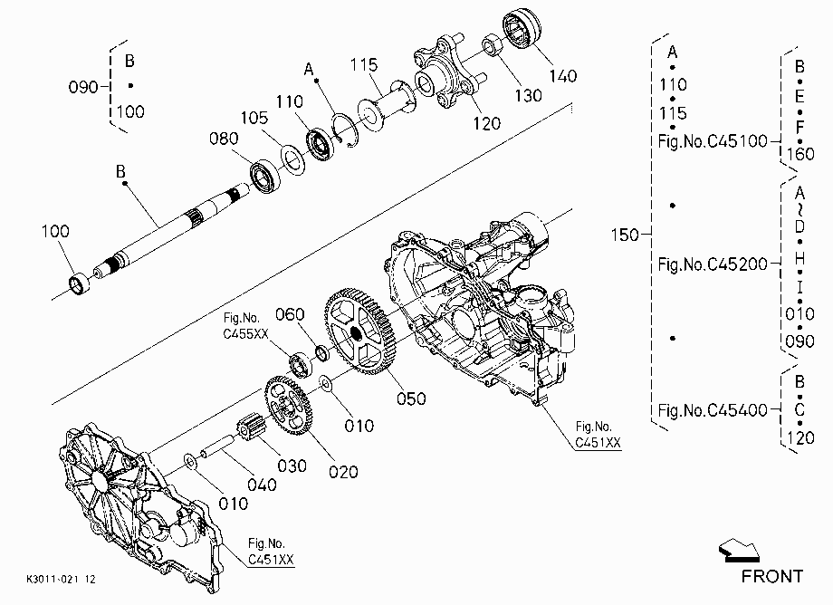 HST LH 3 (COMPONENT PARTS)