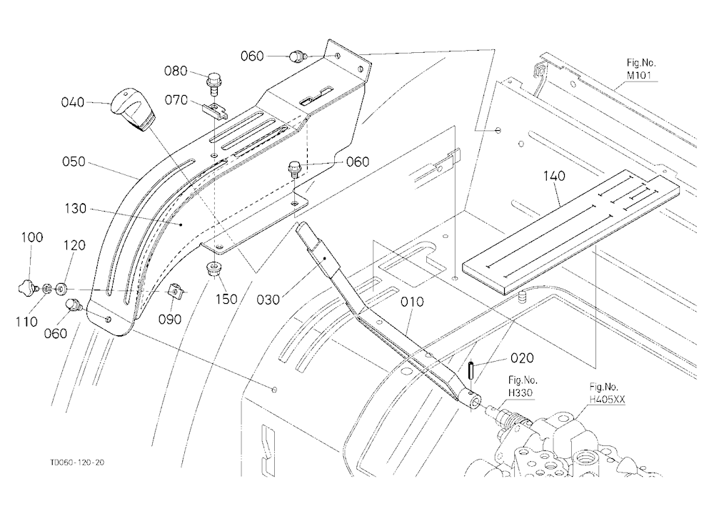 Position Control Lever [Cab Type]