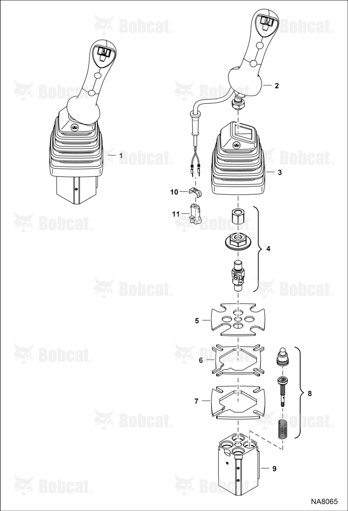 LH Joystick AJRY12332 - AJRY12999