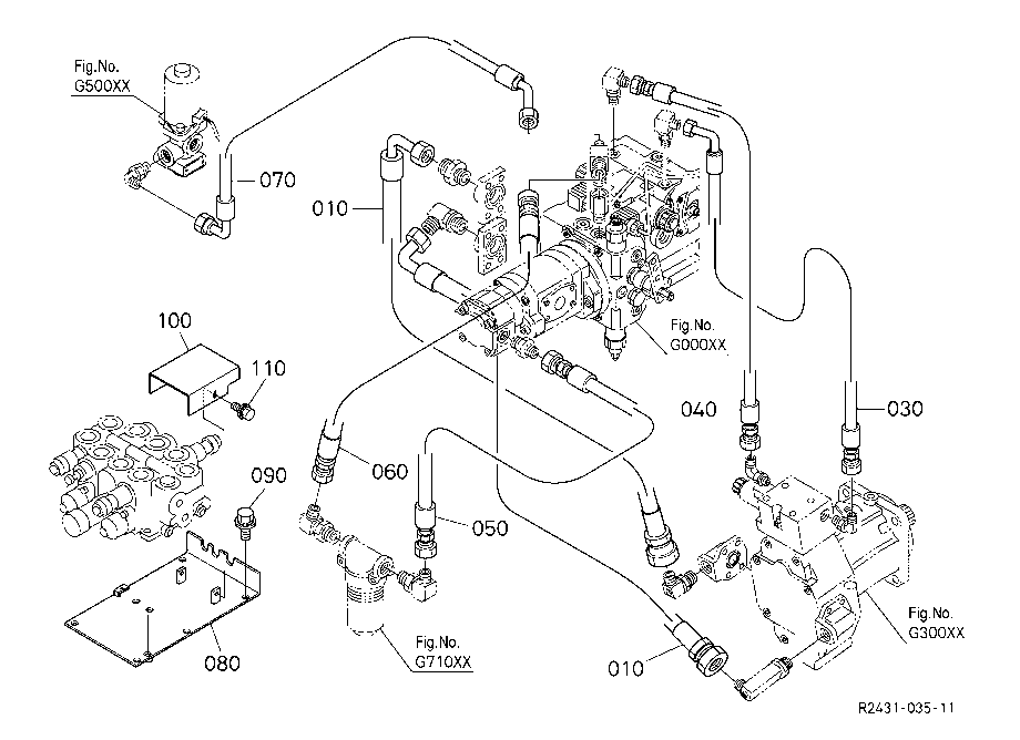 Oil Piping (Pump/Motor)