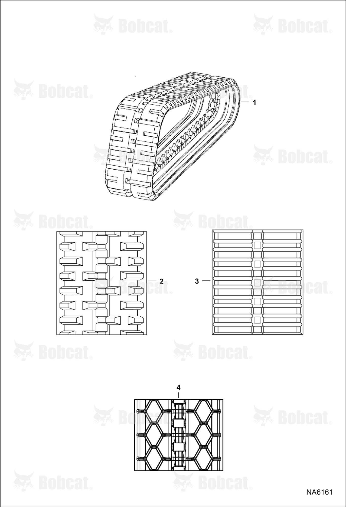 Tracks (Rubber)