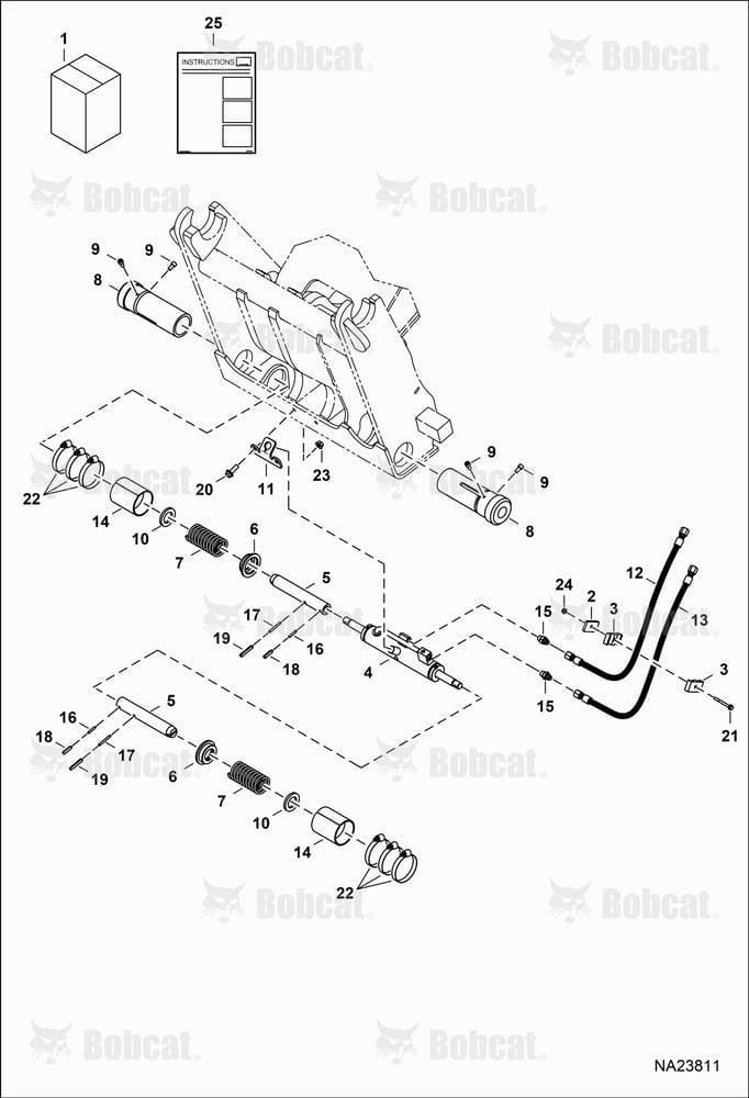 Power Attachment Lock Kit (Quick-Tach)
