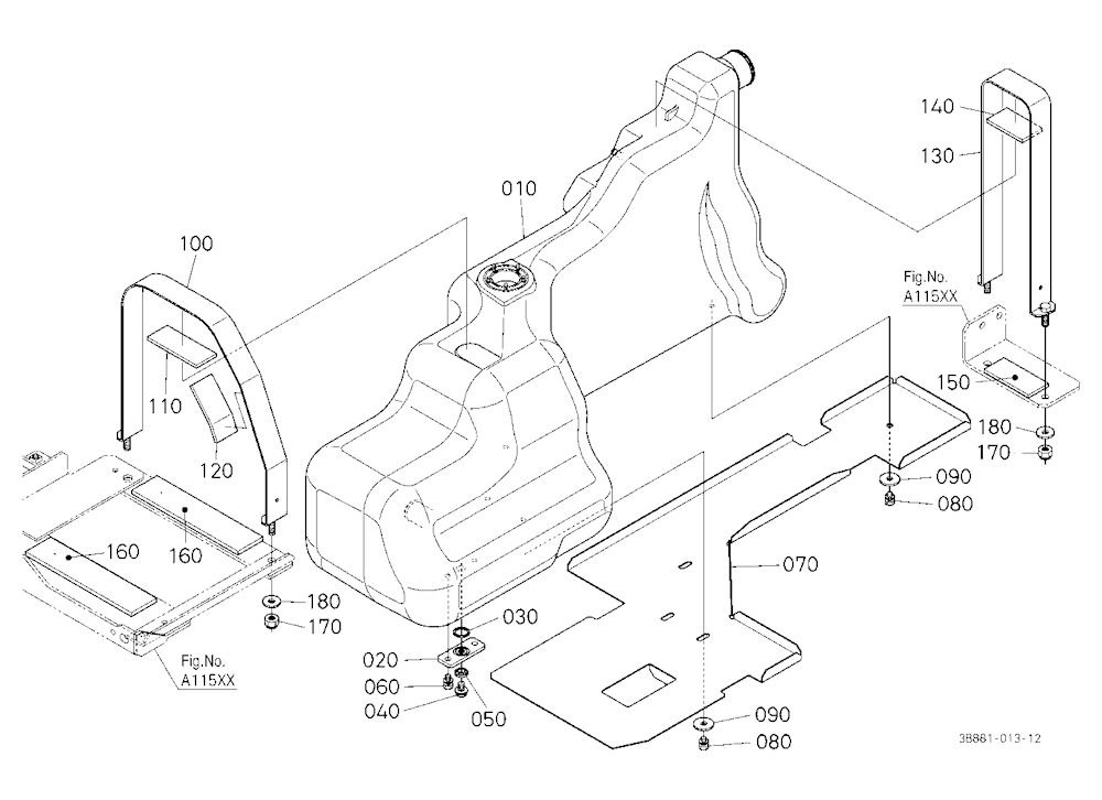 Fuel Tank Lh