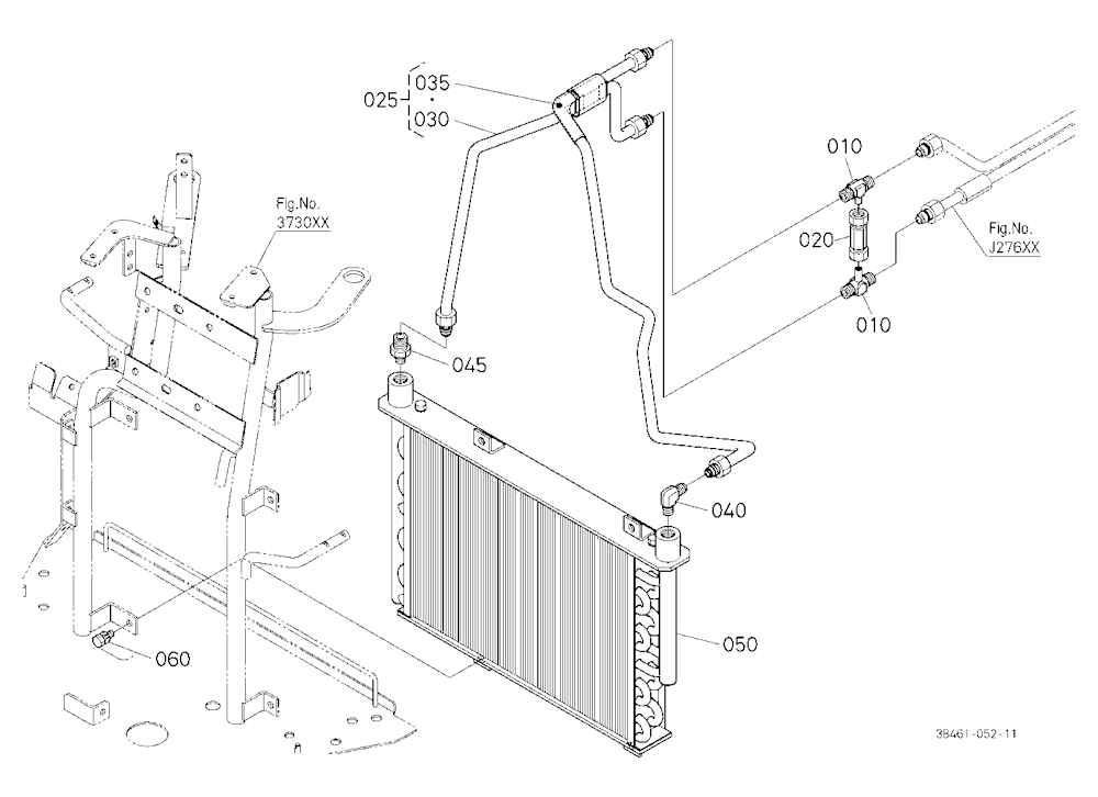 Hydraulic Oil Line (Oil Cooler)