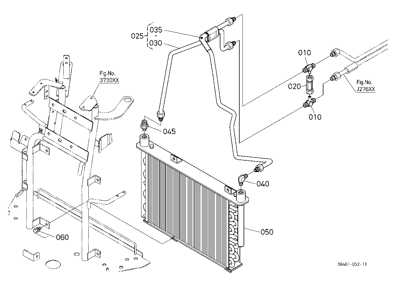 Hydraulic Oil Line (Oil Cooler)