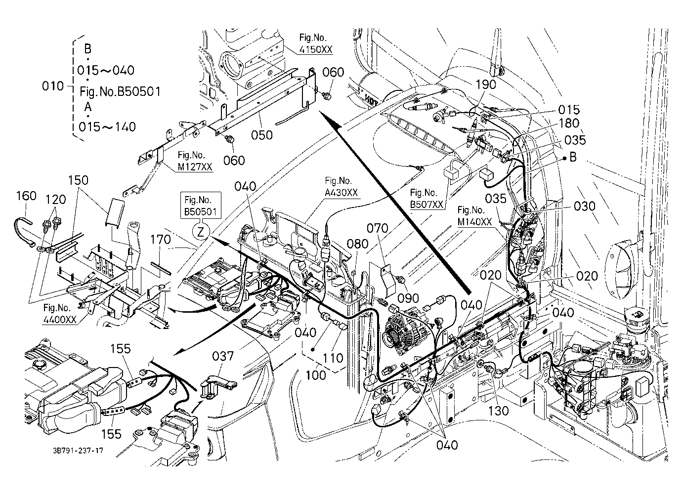 Electrical Wiring (Engine Lh) [A]