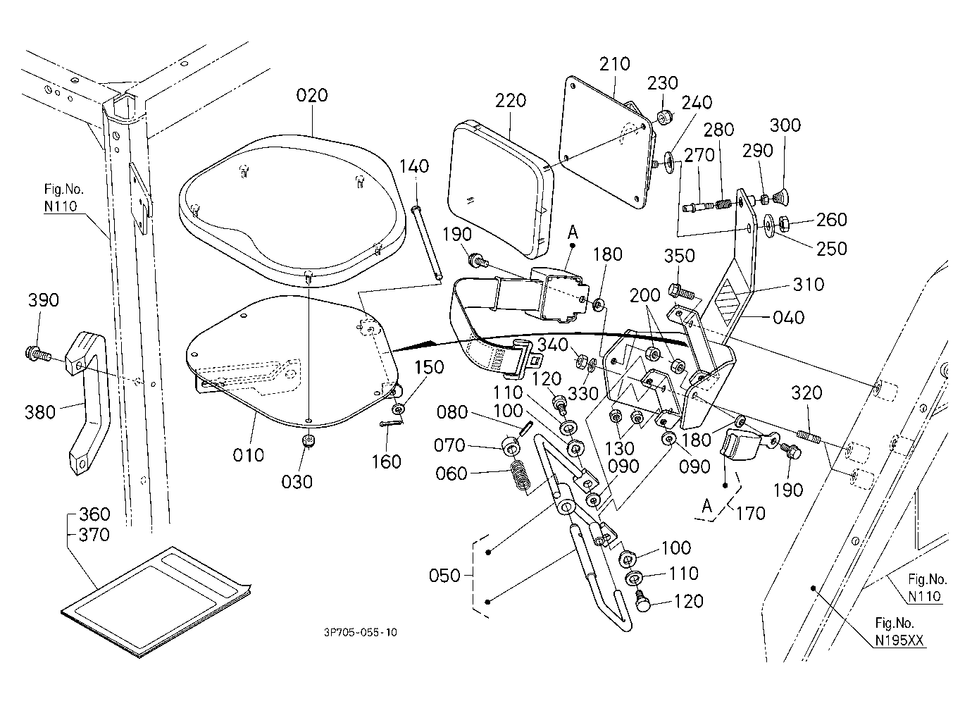 Instructional Seat Kit (W/G No.M9220) [Option]
