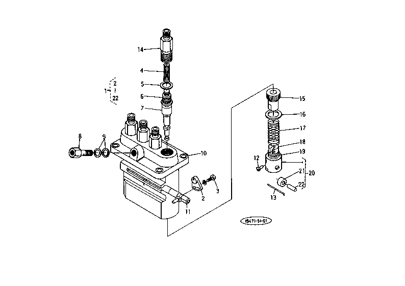Injection Pump Section Parts