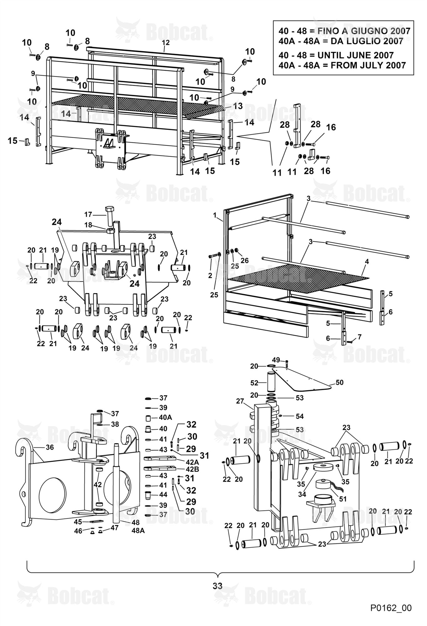 Man Platform 4M 300KG, Rotating (BUD6427)