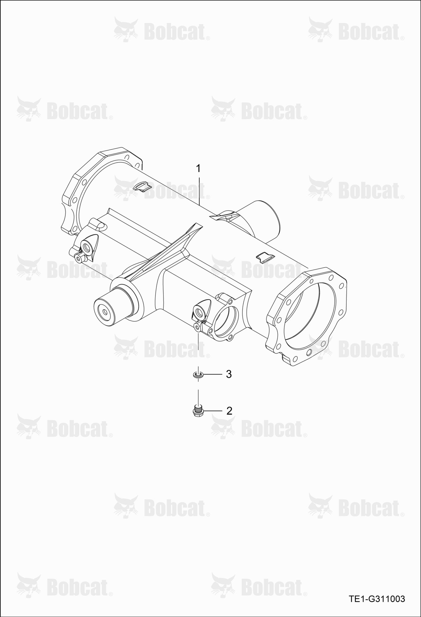 Front Axle Support Group