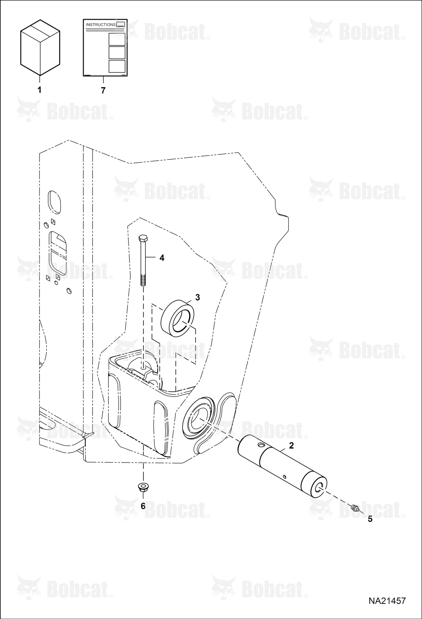 Chrome Pin Kit  B4CD11001 - B4CD14326
