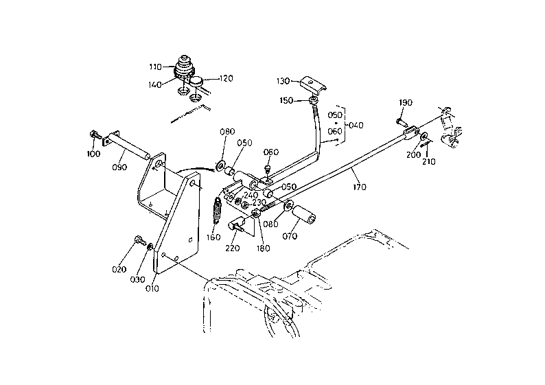 Diff.Lock Pedal 2 (2Wd)