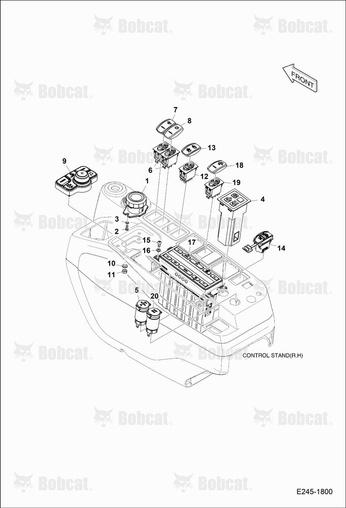 Electric Parts (Control Stand)