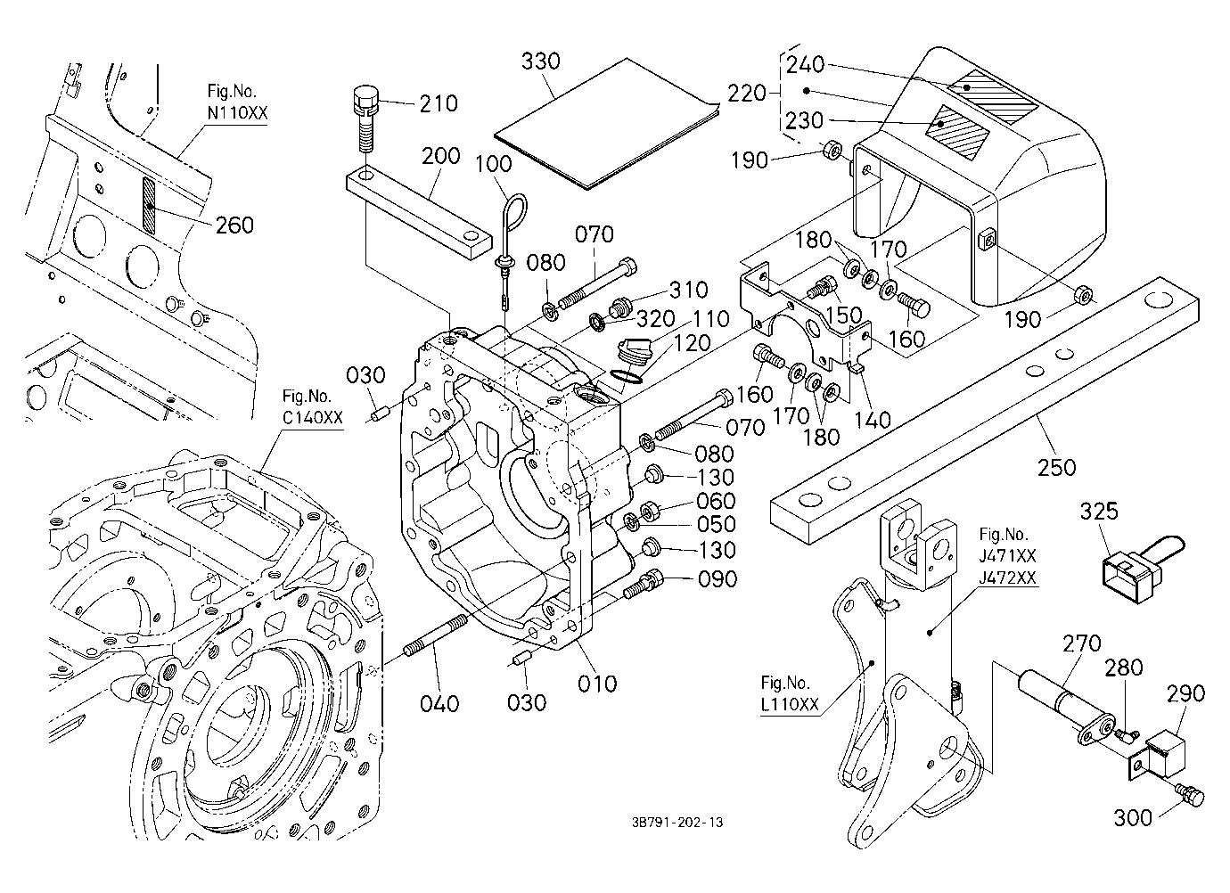 Pto (540/1000) Conversion Kit (Gear Case) [Option]