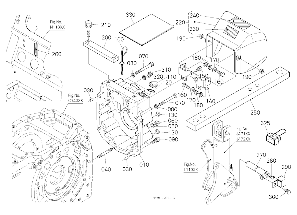 Pto (540/1000) Conversion Kit (Gear Case) [Option]