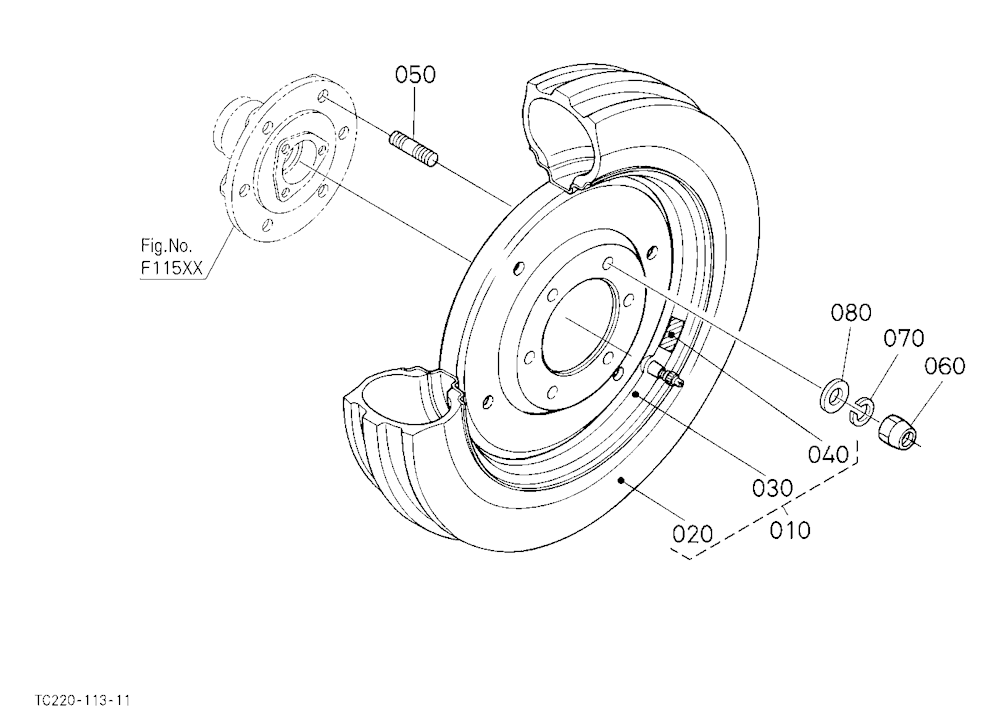 Front Wheel (5.00-15)