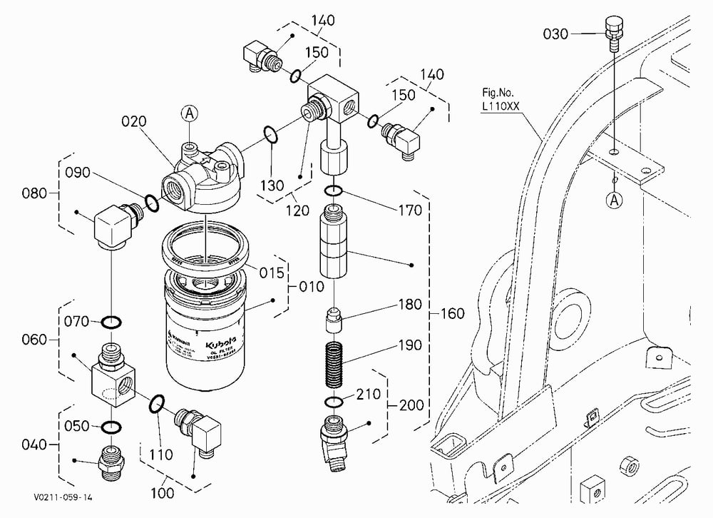 HST FILTER [HYDRAULIC HITCH] [HIGH FLOW]