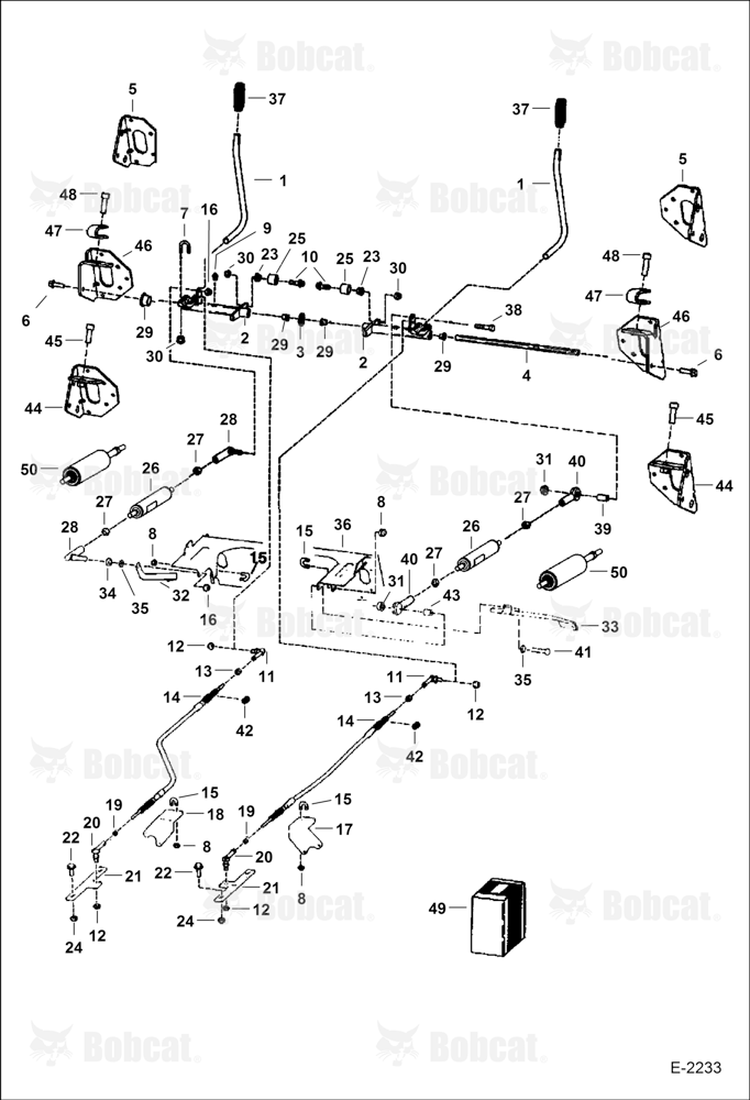 Hand Controls 514114999 & Below, 514212999 & Below
