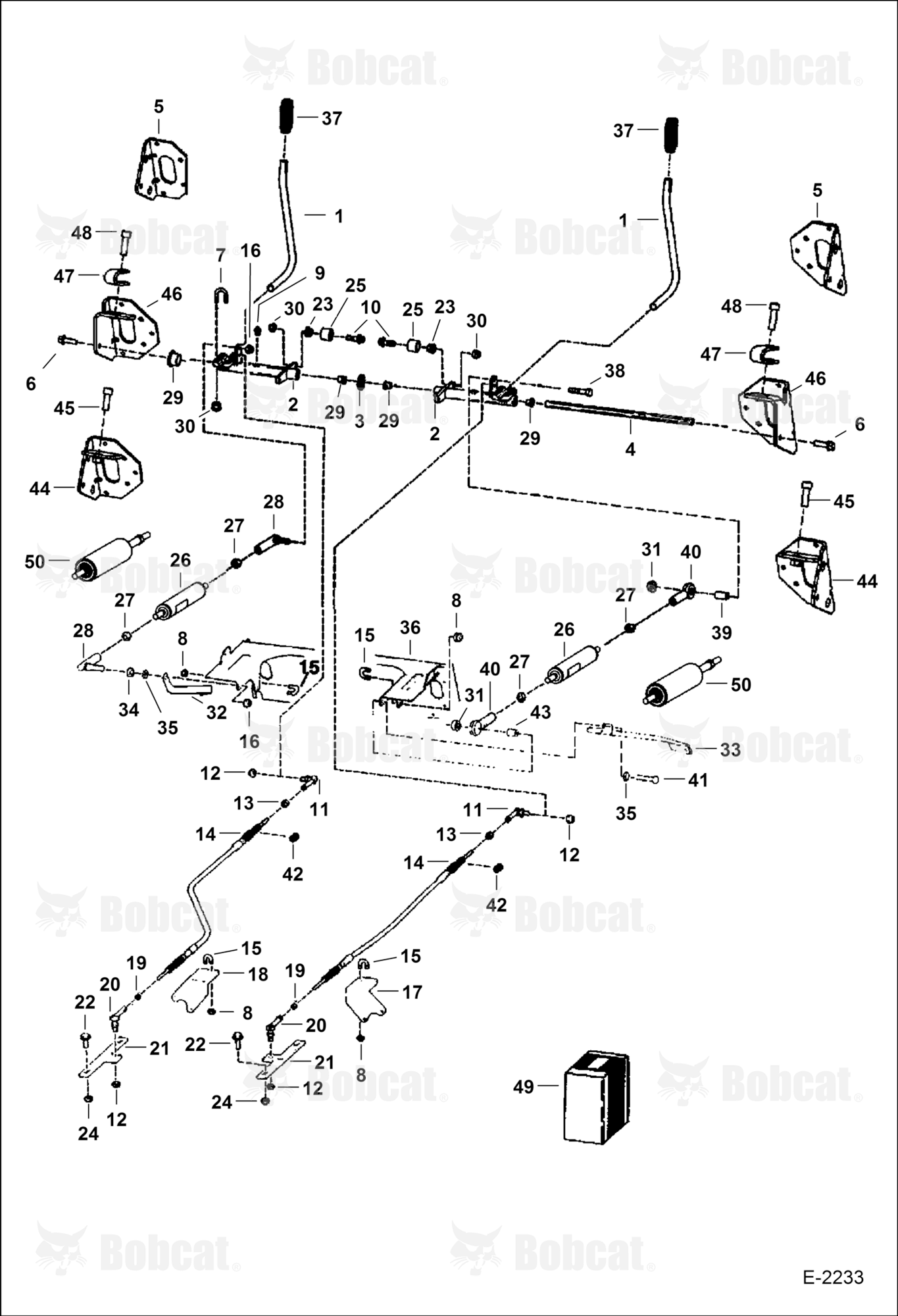 Hand Controls  514114999 & Below, 514212999 & Below
