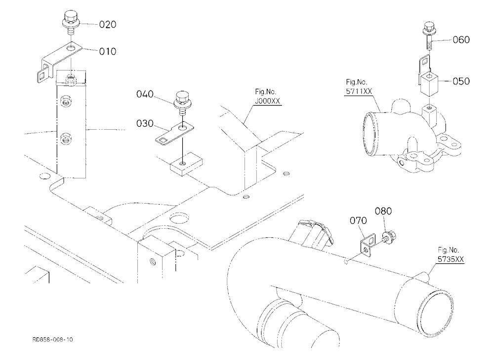 Engine Harness Bracket (Body)