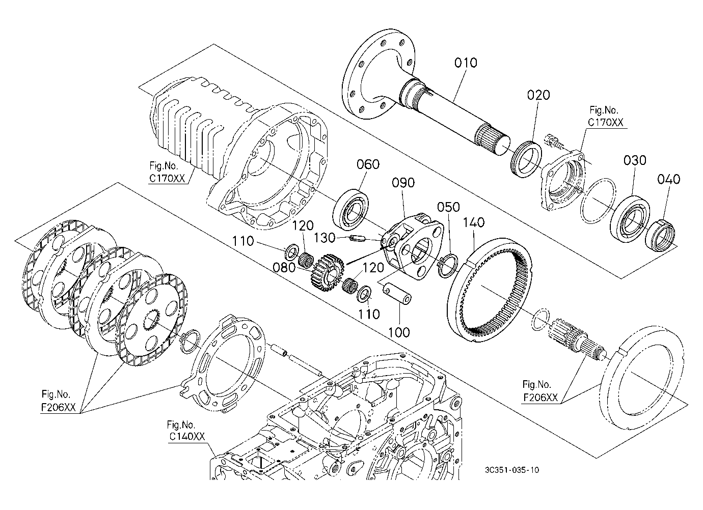 Rear Axle Rh
