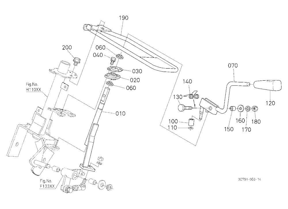 Shuttle Shift Lever