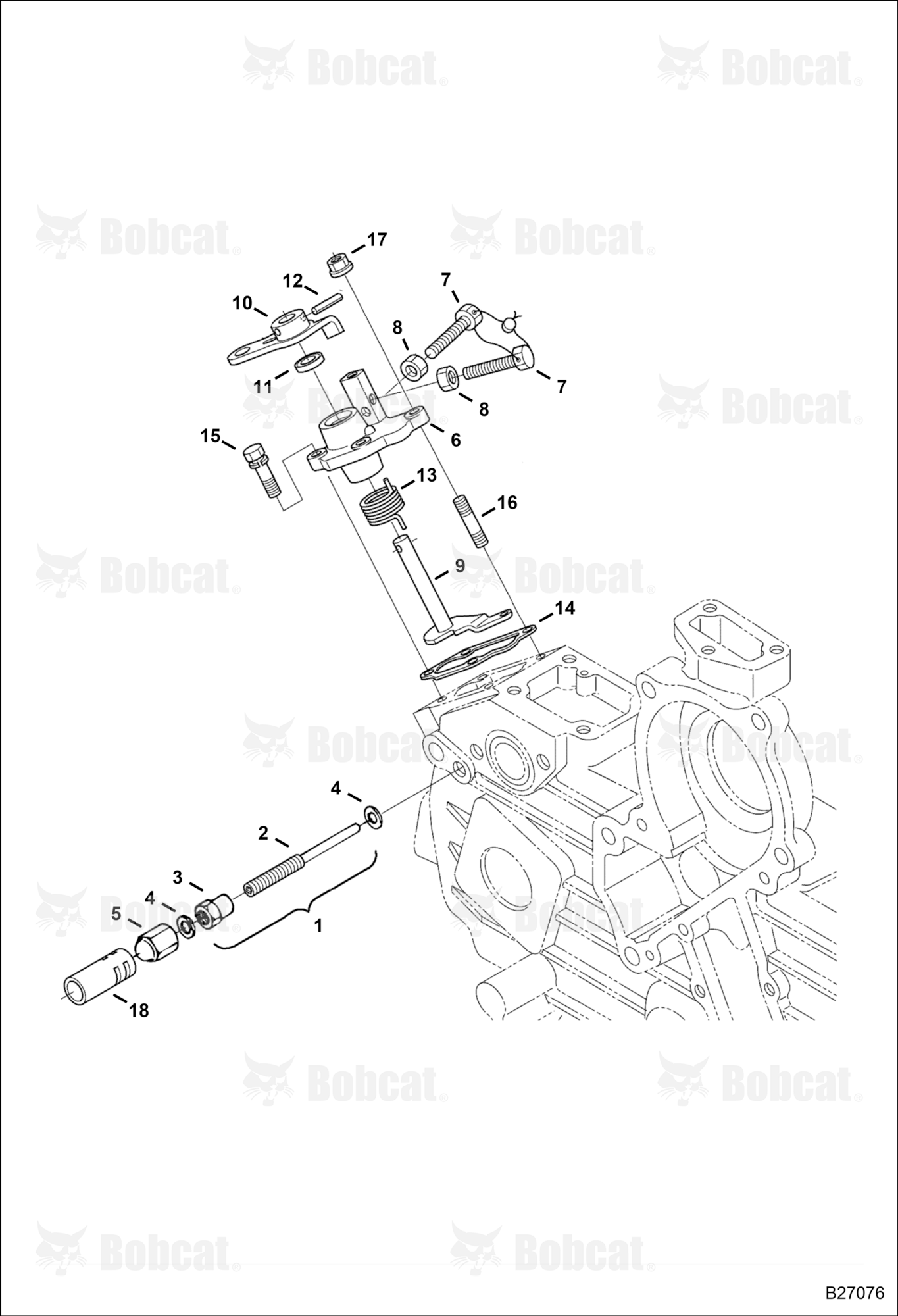 Speed Control Plate (Blue) (Engine Serial # D1703-B******)