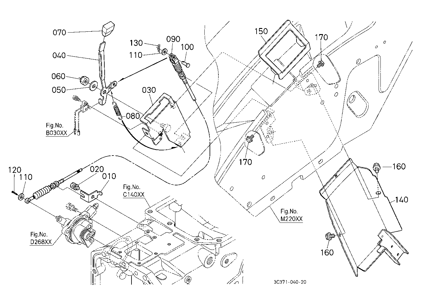 Pto Clutch Lever