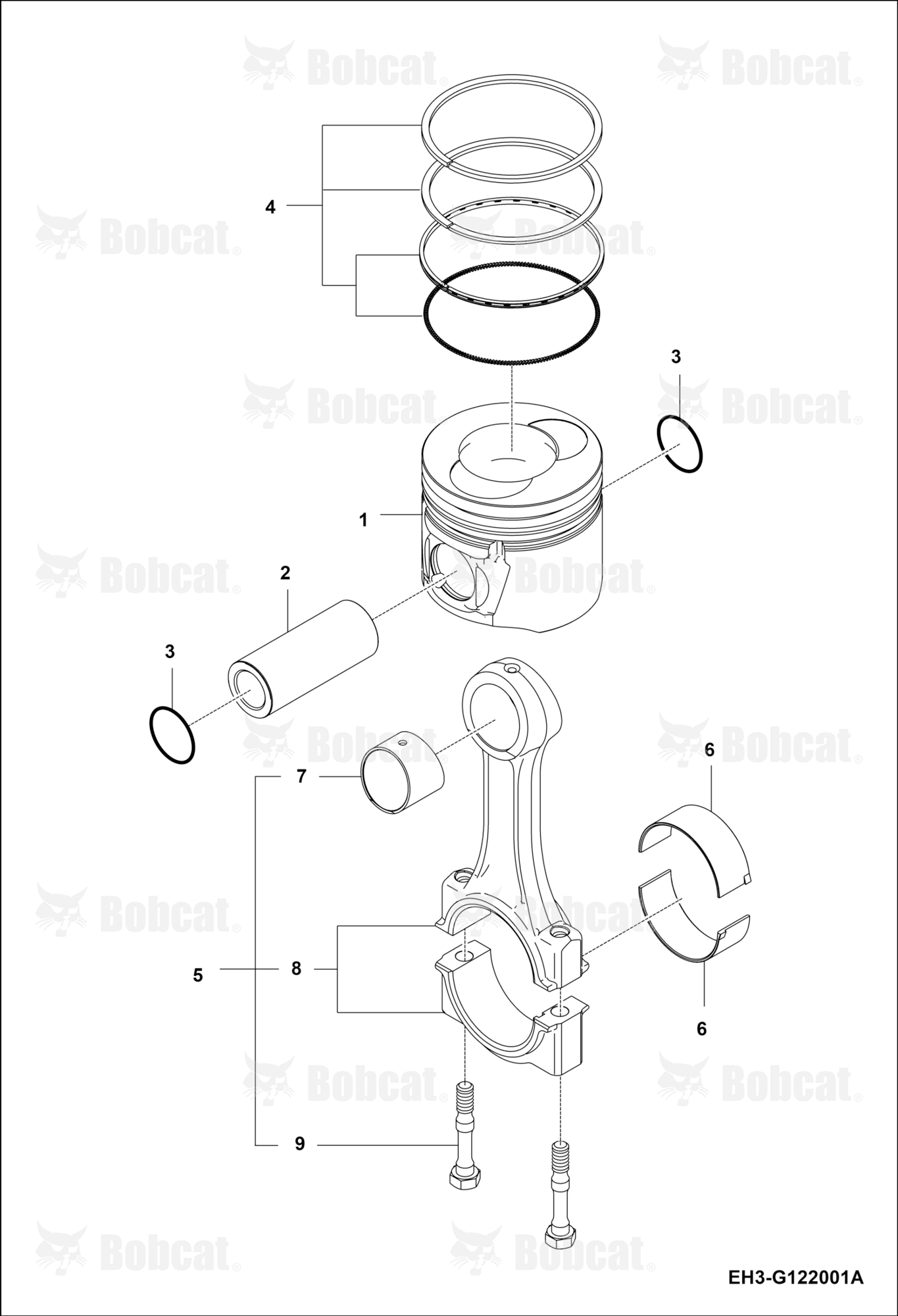 Piston Connecting Rod Group