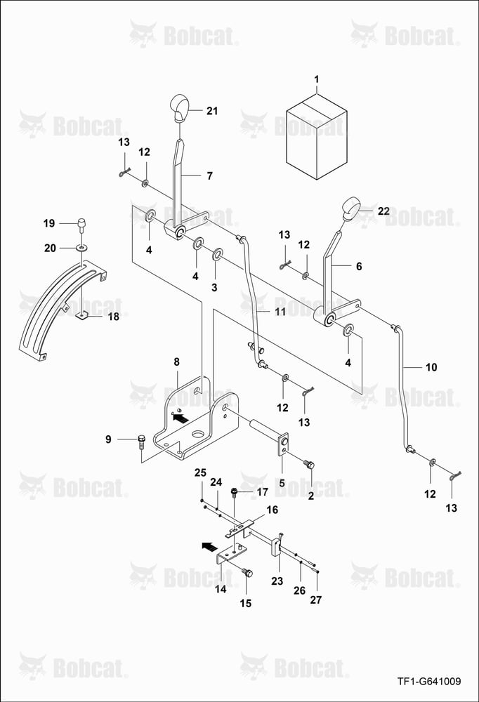Position Draft Control Lever Group