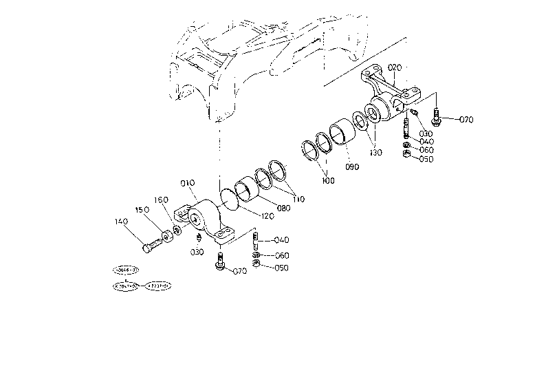 Front Axle Support [New Type]