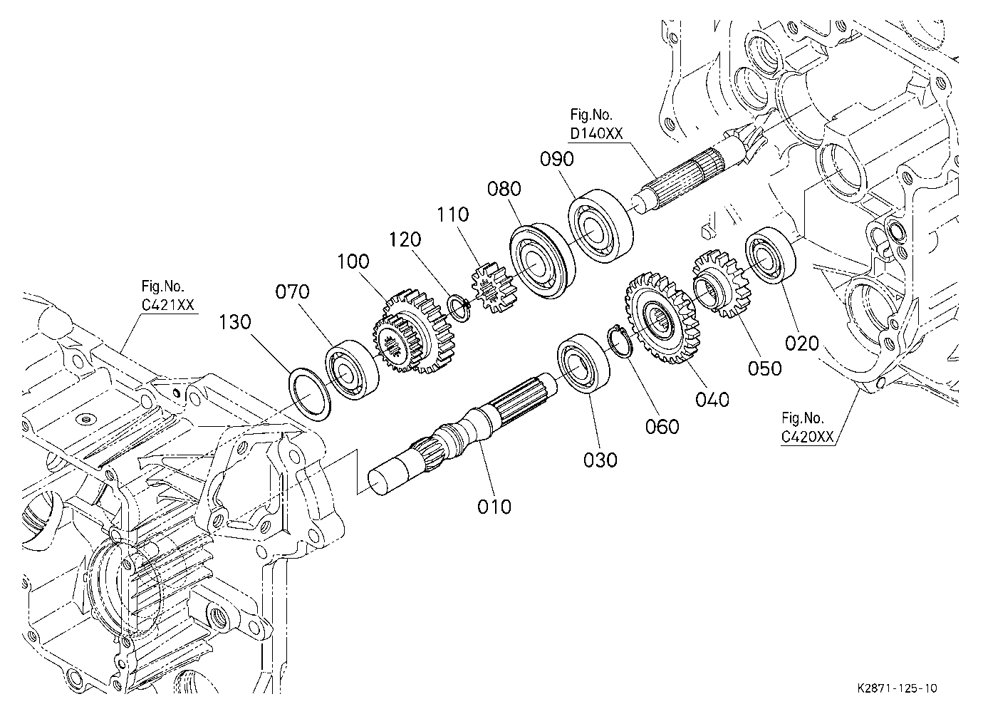 Range Gear Shaft