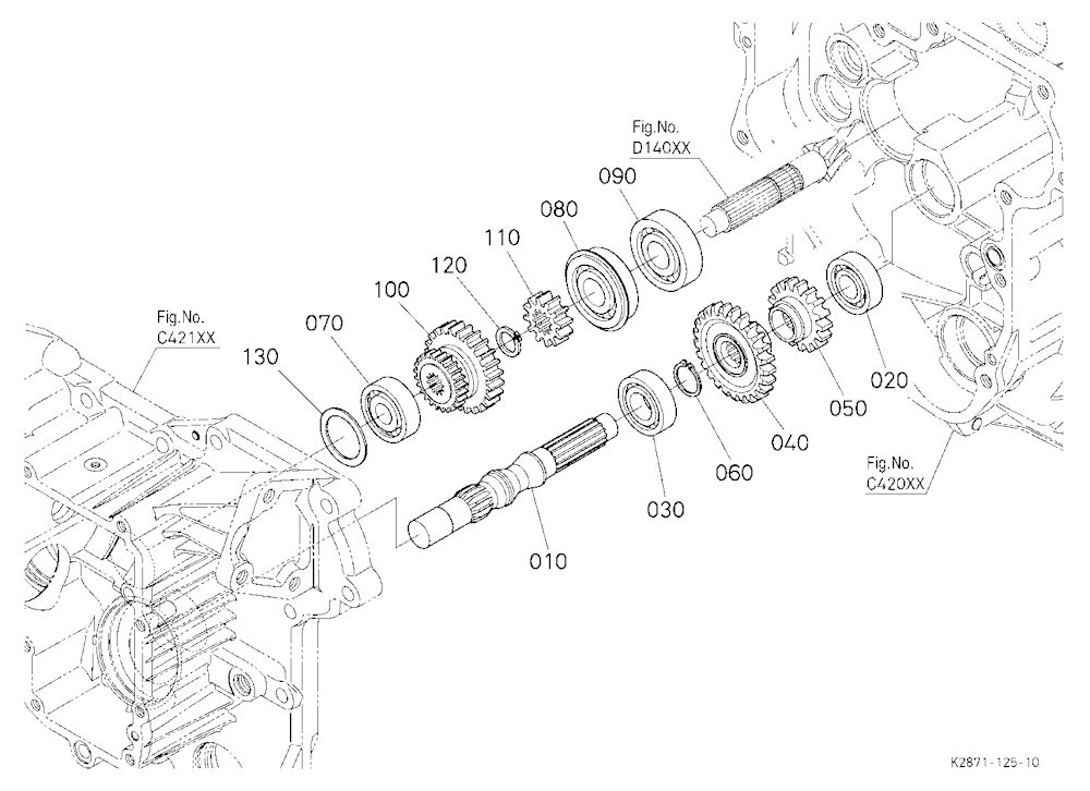 Range Gear Shaft