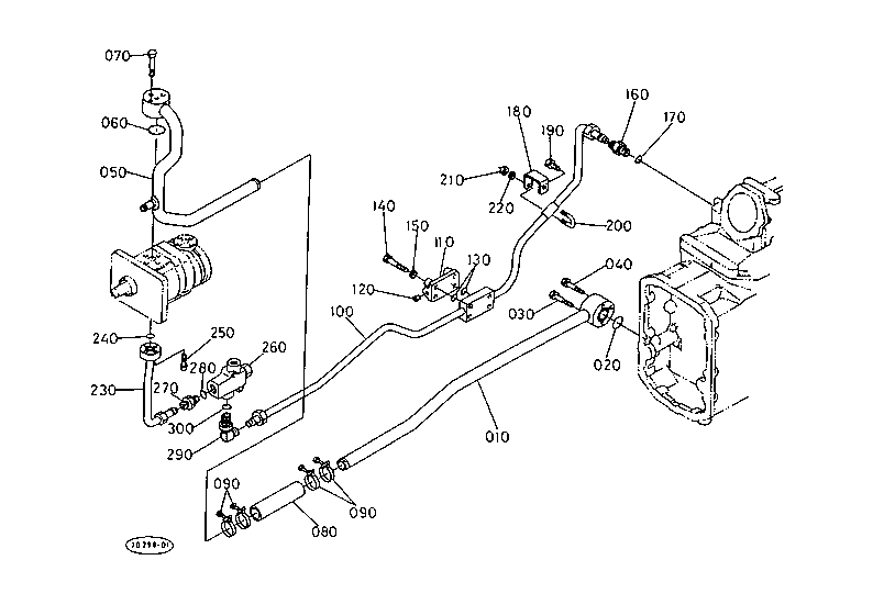 Hydraulic Oil Line (Delivery Hyd.Shuttle)