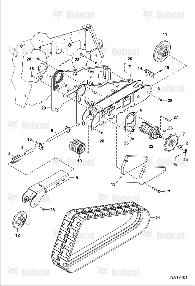 Drive Train (Wide Track 250)