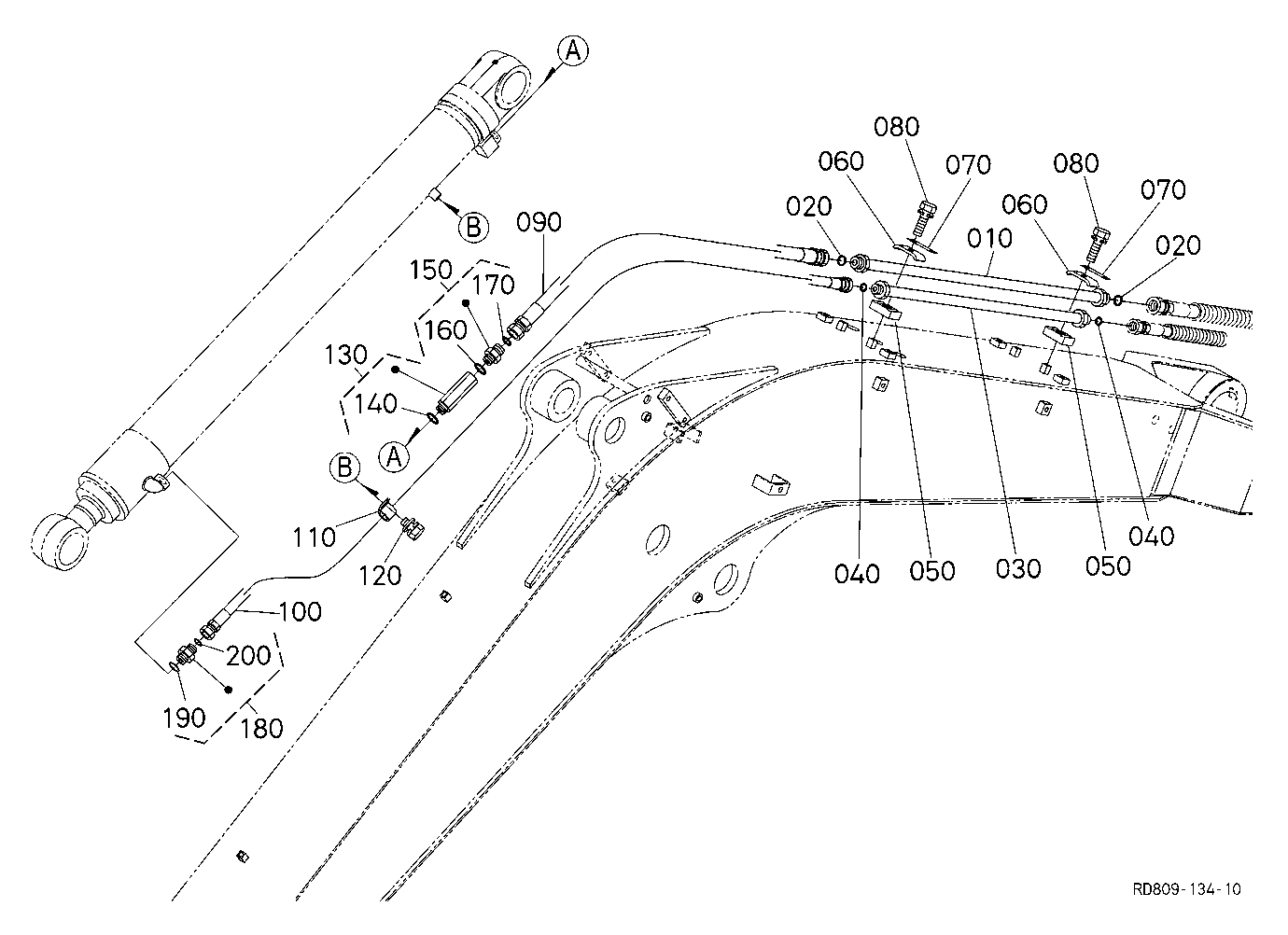 Oil Piping (Arm 2)