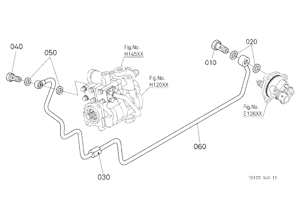 Pto Hydraulic Oil Line [Manual T/M Type]