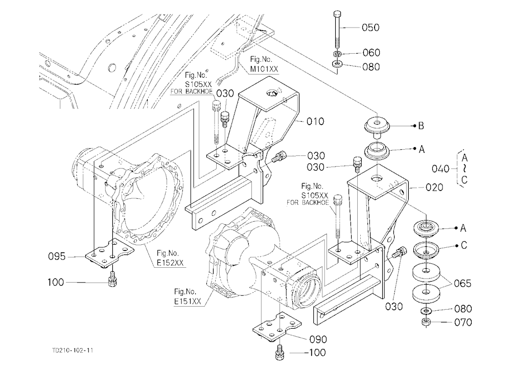 Cab Bracket Rear