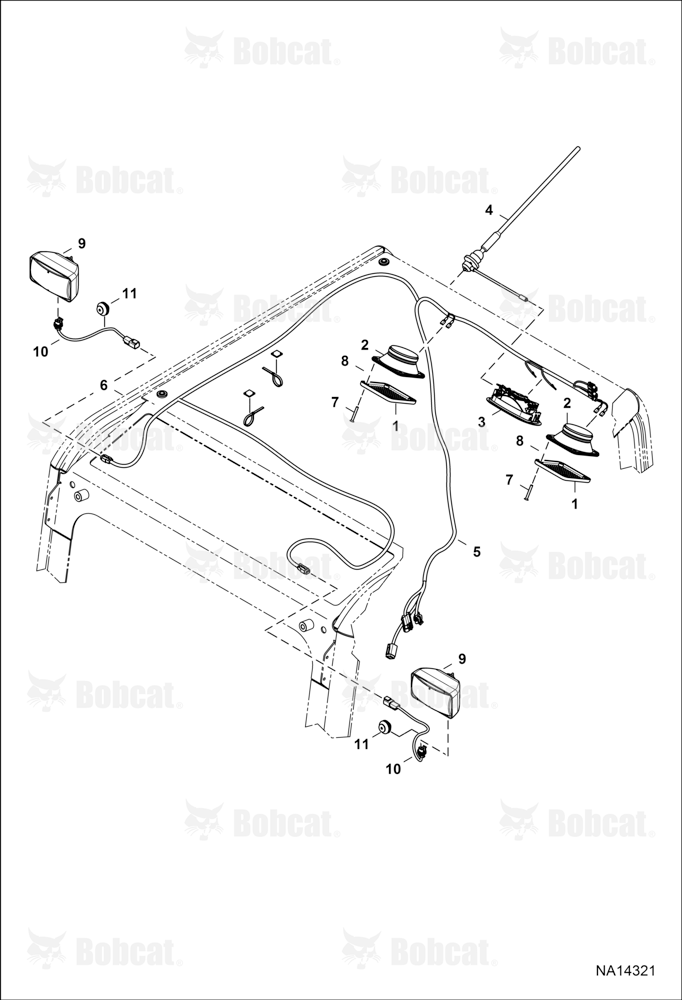 CAB Electrical Circuitry  B48411001 - B48412383