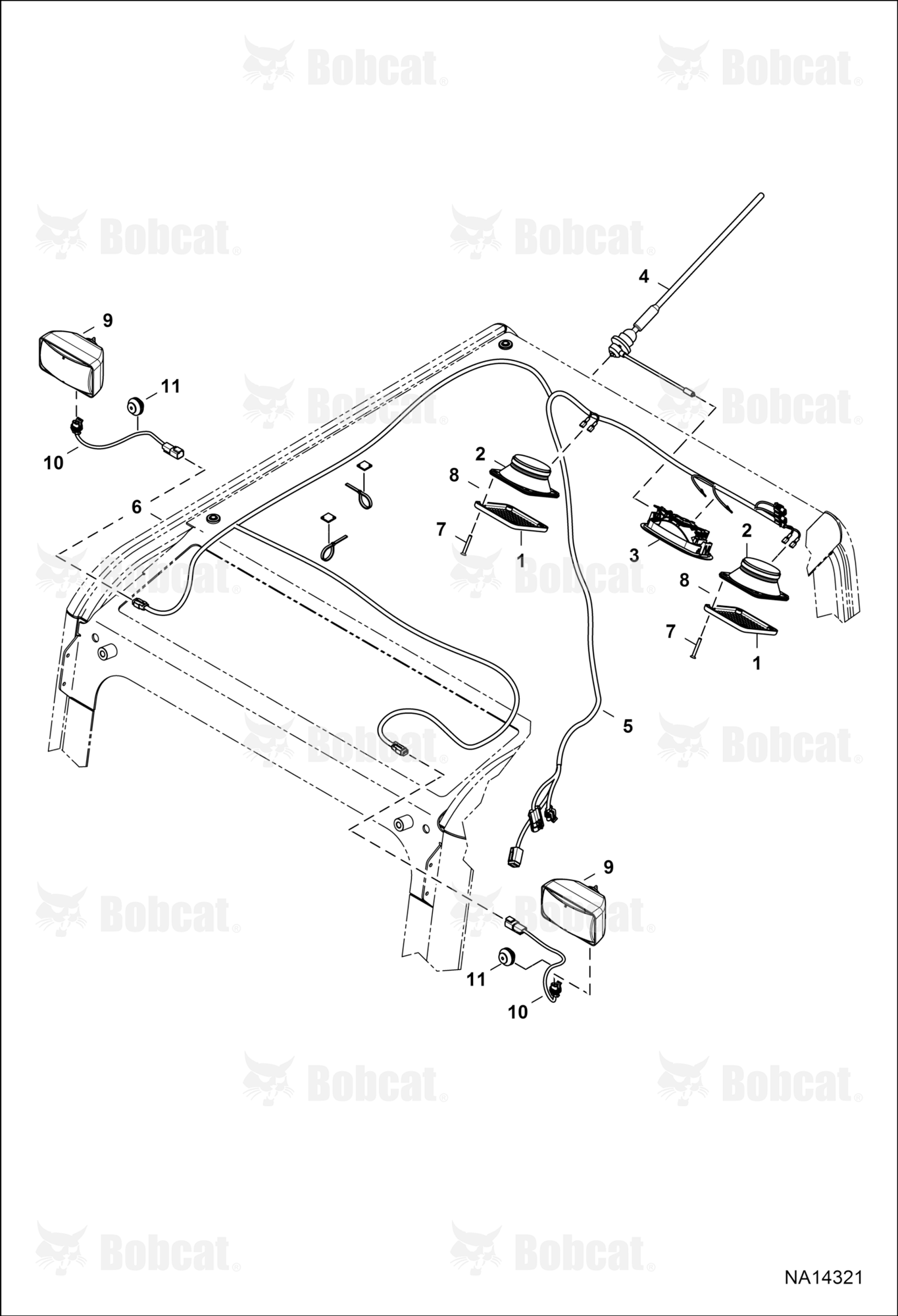CAB Electrical Circuitry  B48411001 - B48412383