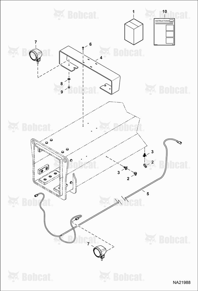 Boom Work Light Kit (LED)
