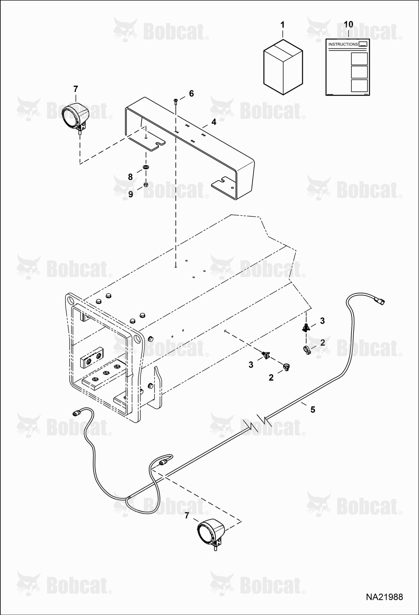 Boom Work Light Kit (LED)